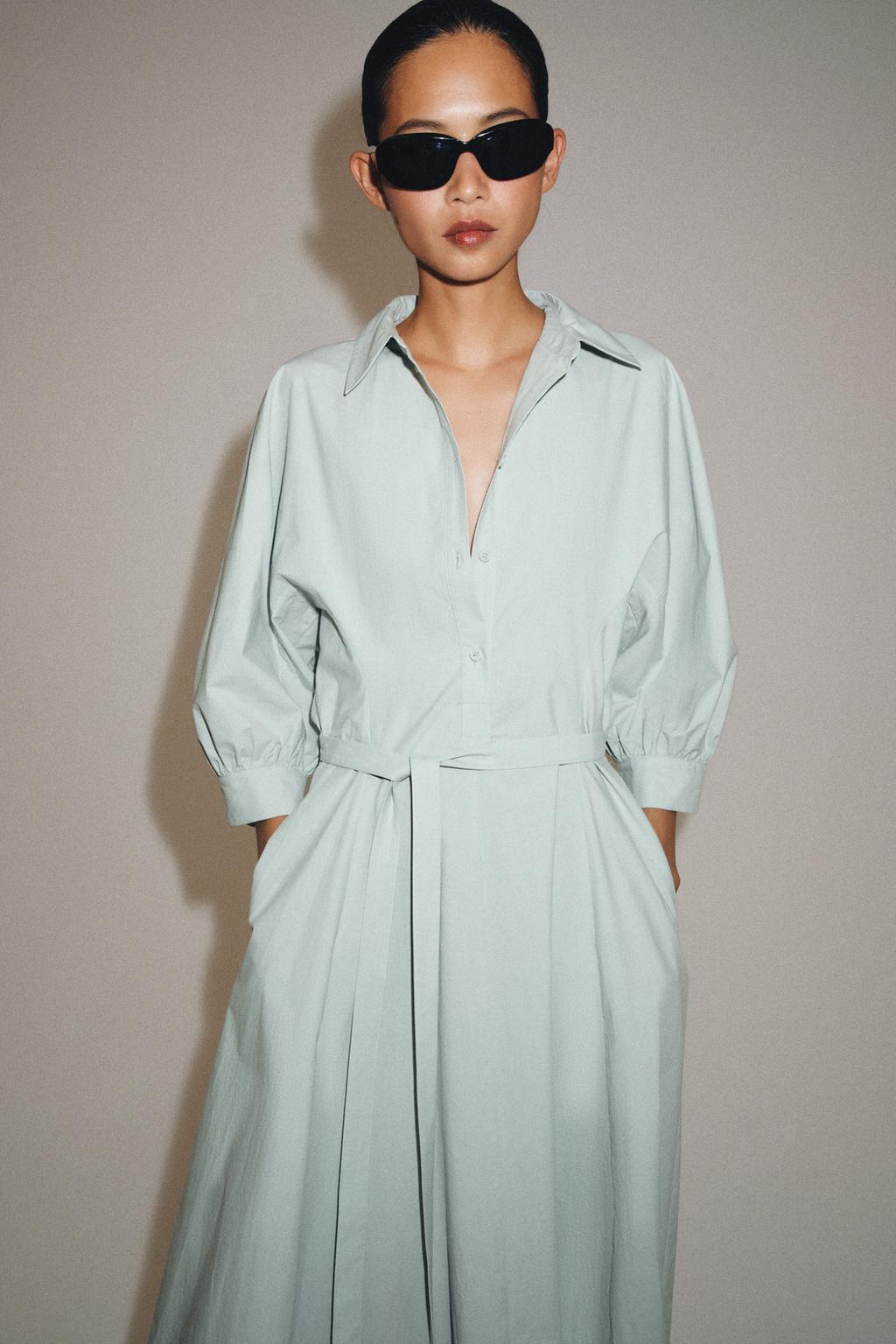 فستان قميصي ZW COLLECTION