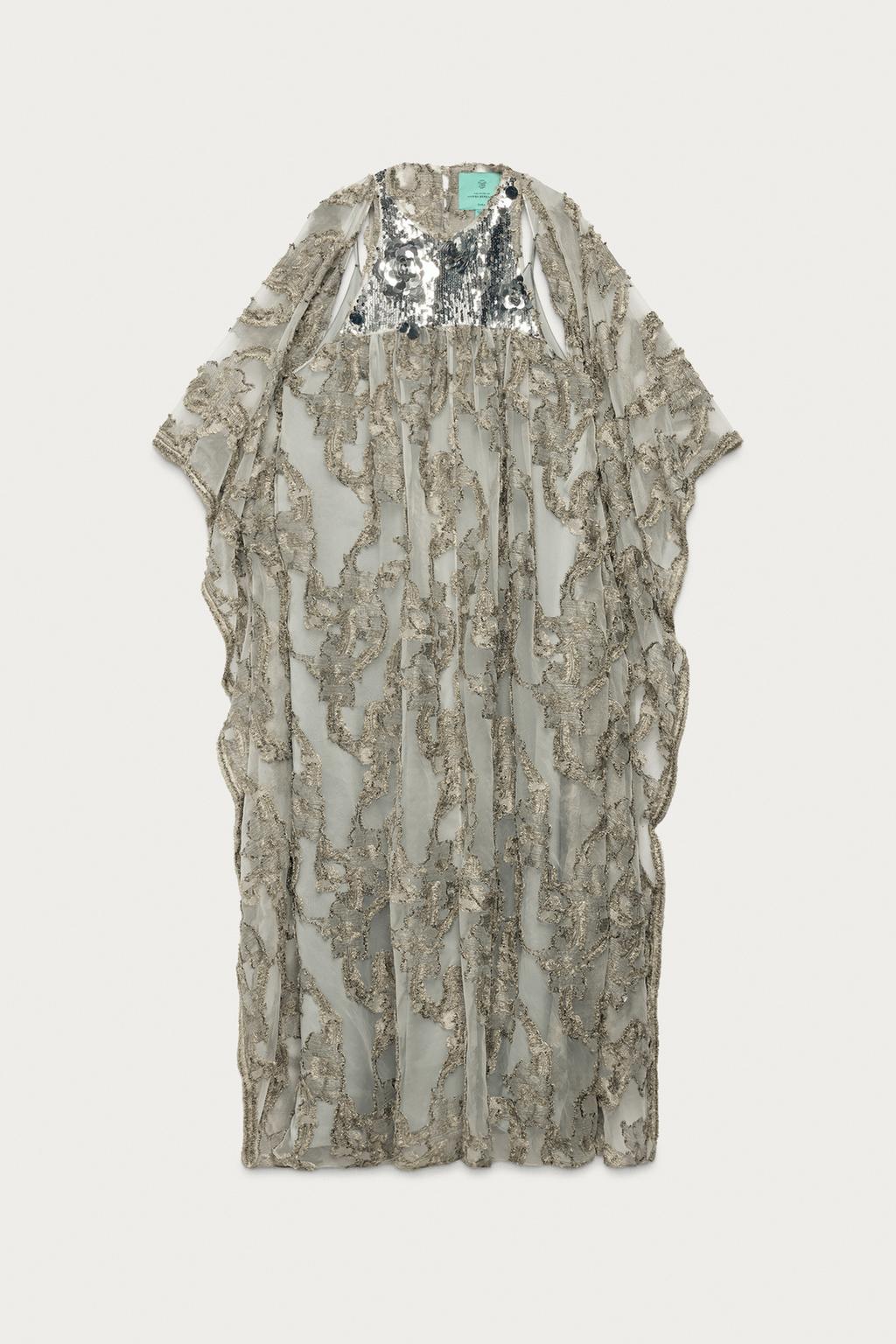 فستان تونيك جاكار ترتر MARISA BERENSON X ZARA