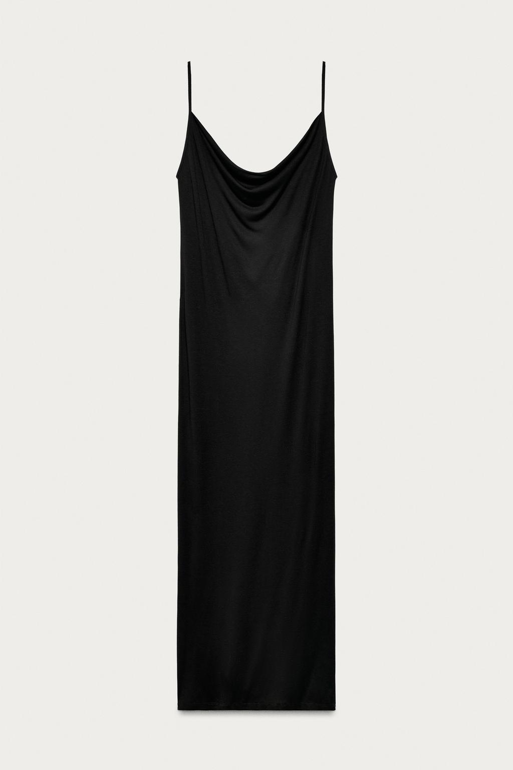 فستان طويل مزموم MARISA BERENSON X ZARA
