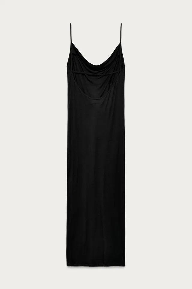 Zara Draped Long Dress – image 4