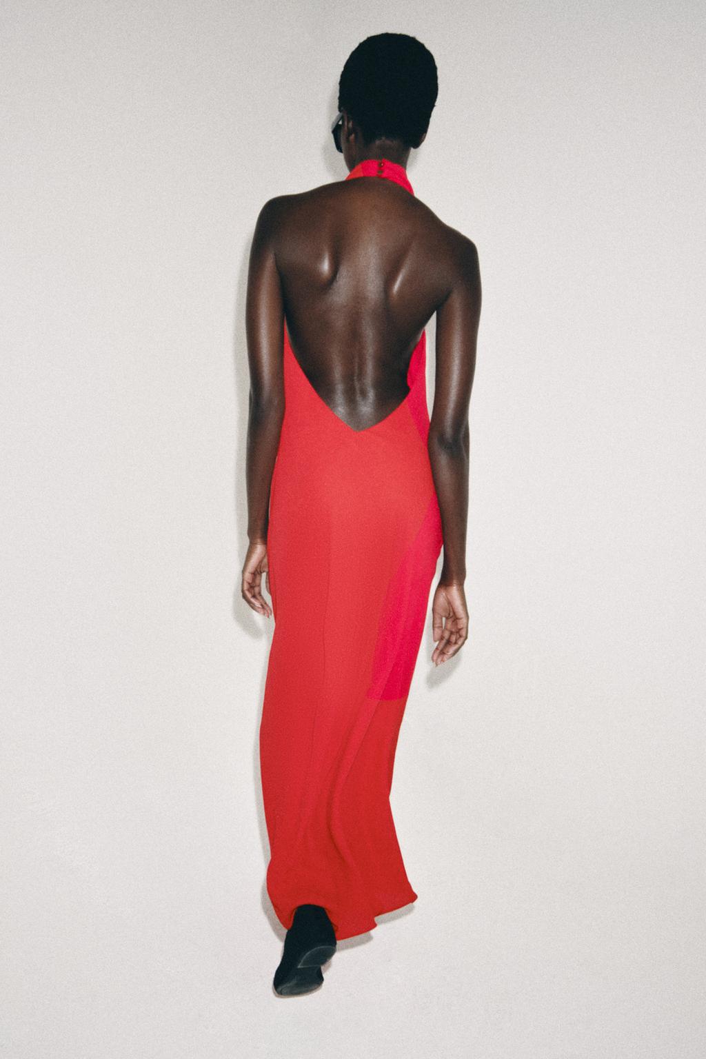 فستان هالتر ZW COLLECTION