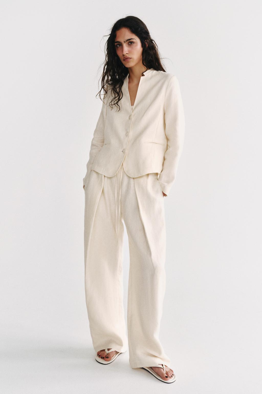 ZW Collection Linen Blazer