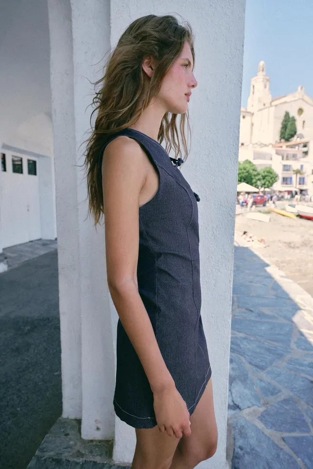 Short Dress Frog Fastening – image 5