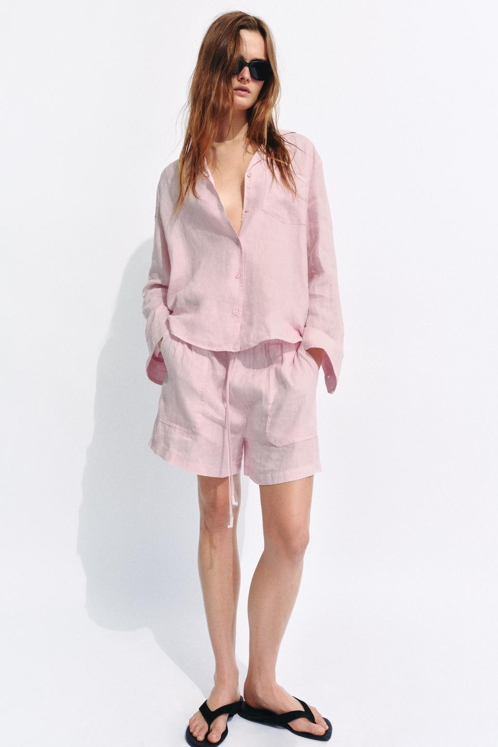 ZW COLLECTION Linen Shorts
