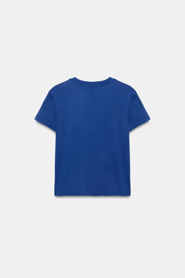 Washed Slogan T-Shirt – image 4