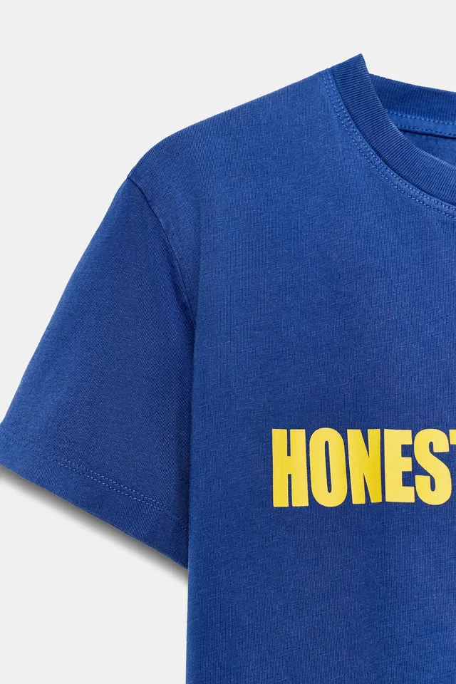 Washed Slogan T-Shirt – image 5