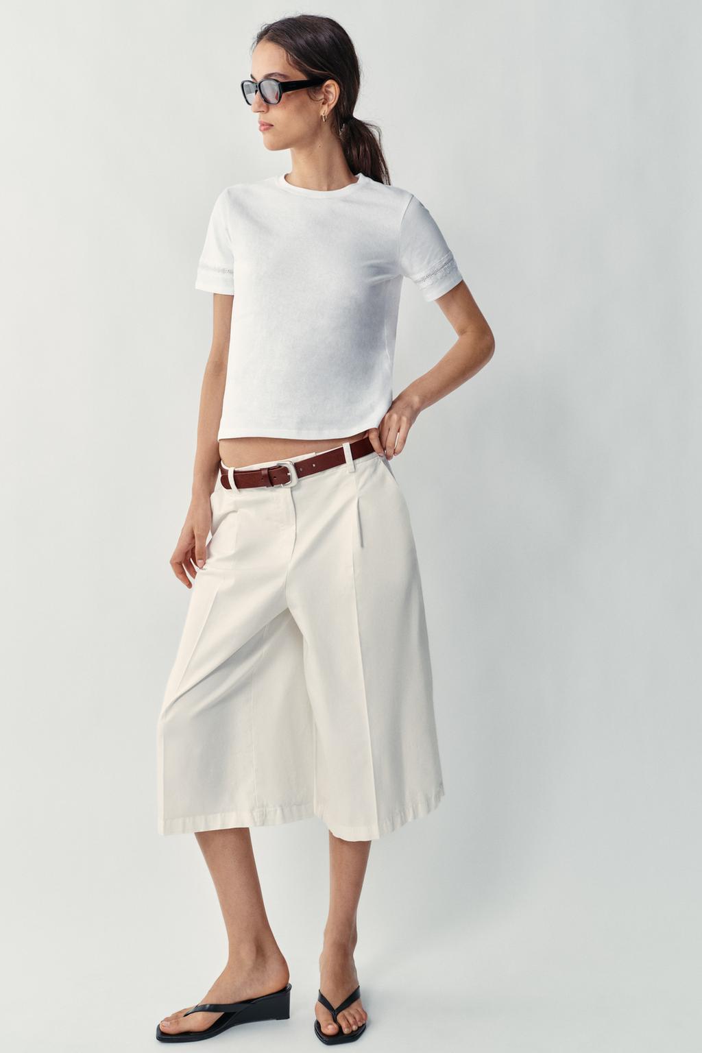 Trimmed Short Sleeve T-Shirt