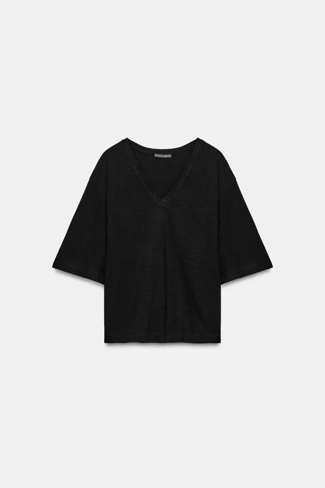 V-neck T-shirt – image 2