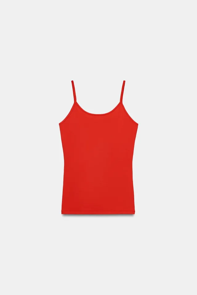 Fine Strap Polyamide T-Shirt – image 7