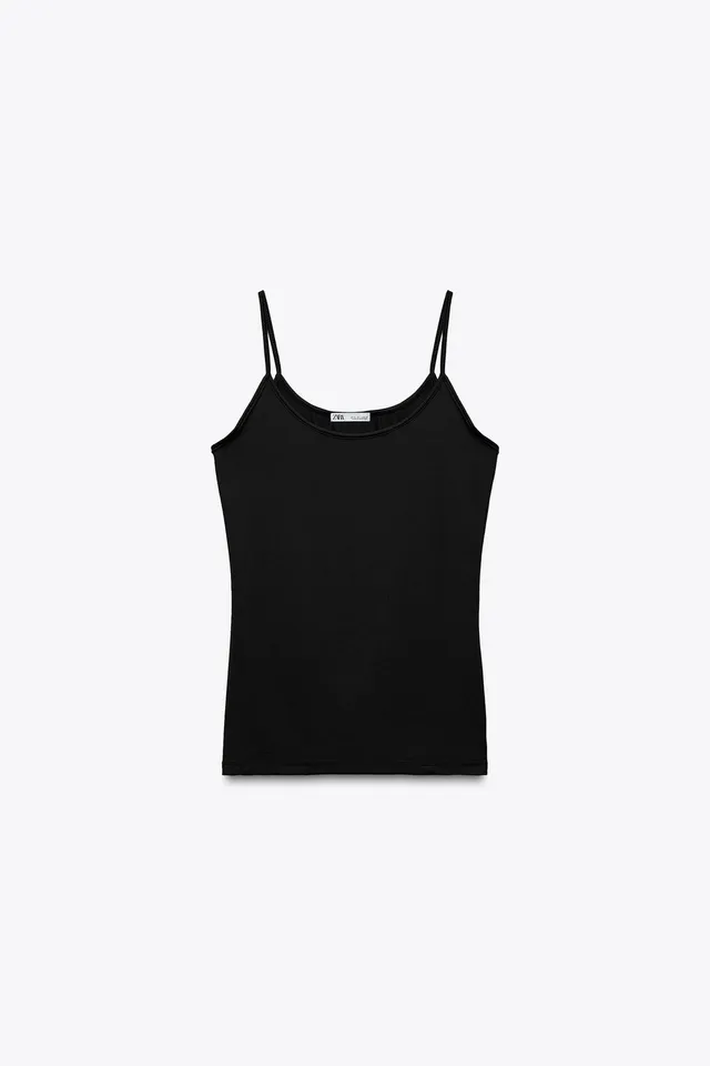 Fine Strap Polyamide T-Shirt – image 5