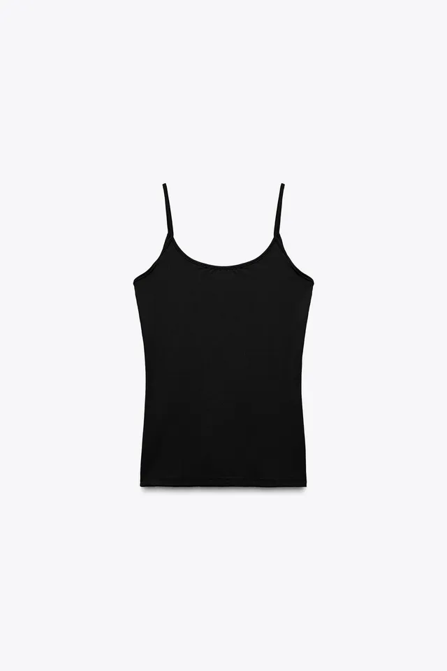 Fine Strap Polyamide T-Shirt – image 6