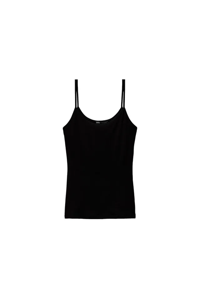 Fine Strap Polyamide T-Shirt – image 9