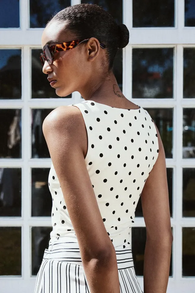 Polyamide Wide Strap T-Shirt – image 3