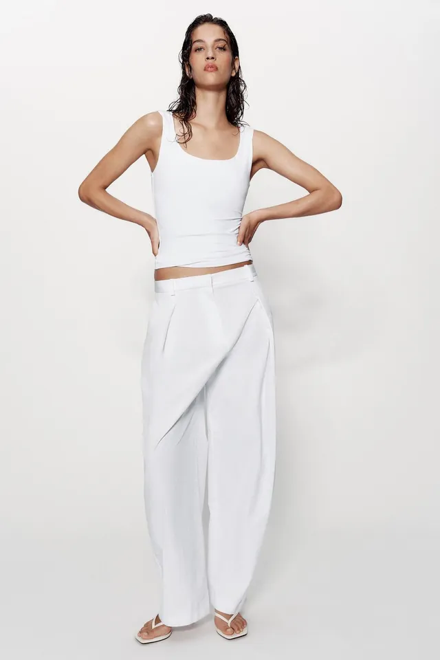 Polyamide Wide Strap T-Shirt