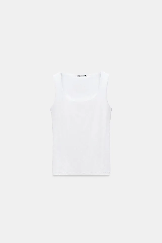 Polyamide Wide Strap T-Shirt – image 4