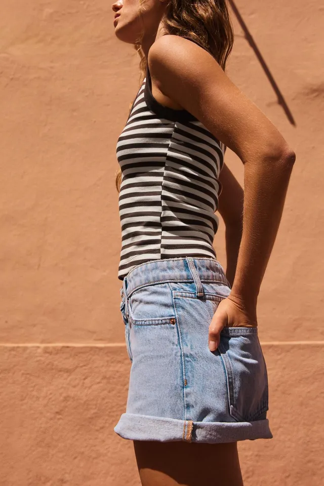 Cotton V-Neck T-Shirt – image 3