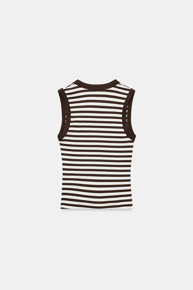 Cotton V-Neck T-Shirt – image 5