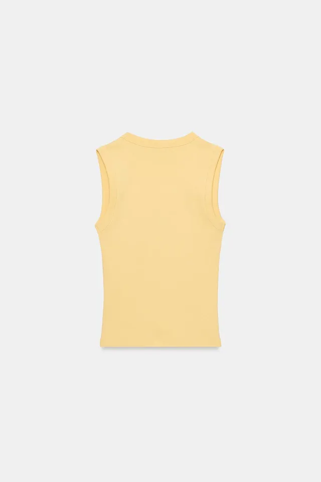 Cotton V-Neck T-Shirt – image 5