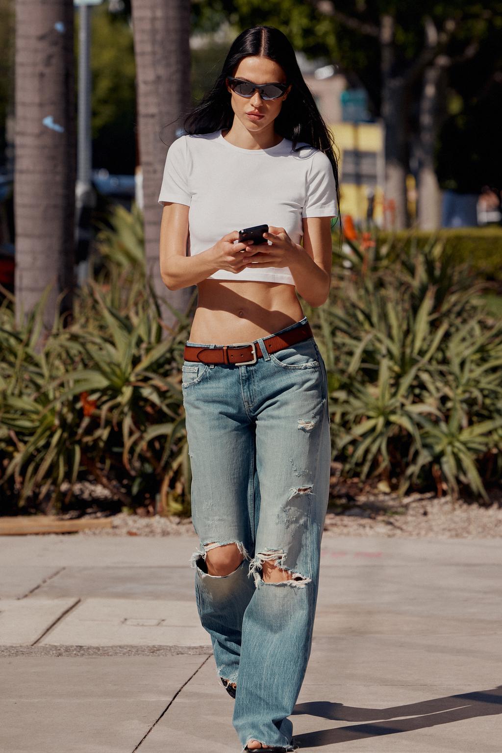 Short Sleeve Cropped T-Shirt