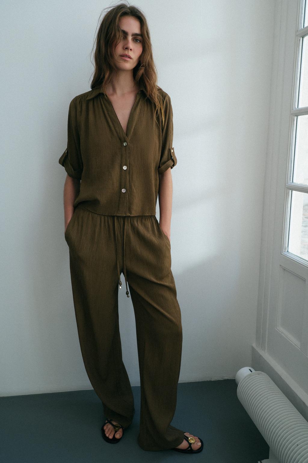 Flowing Short Sleeve Shirt