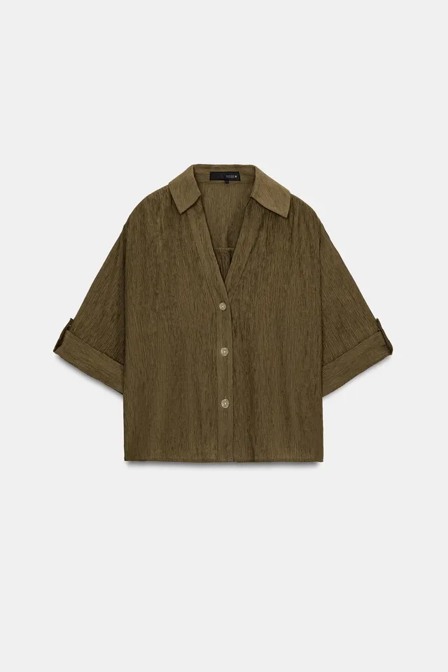 Flowing Short Sleeve Shirt – image 5