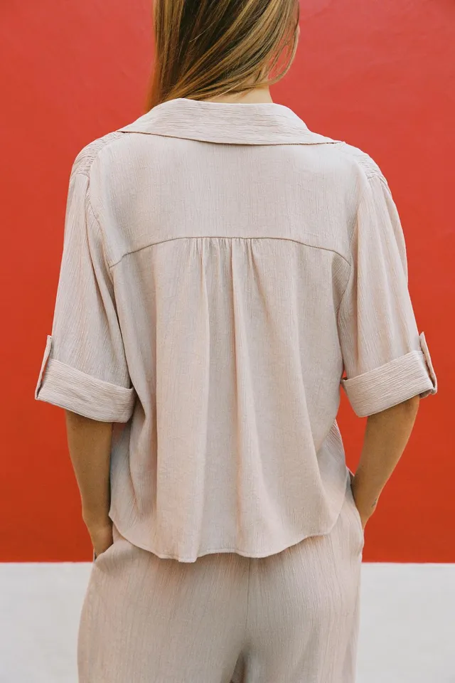 Flowing Short Sleeve Shirt – image 4
