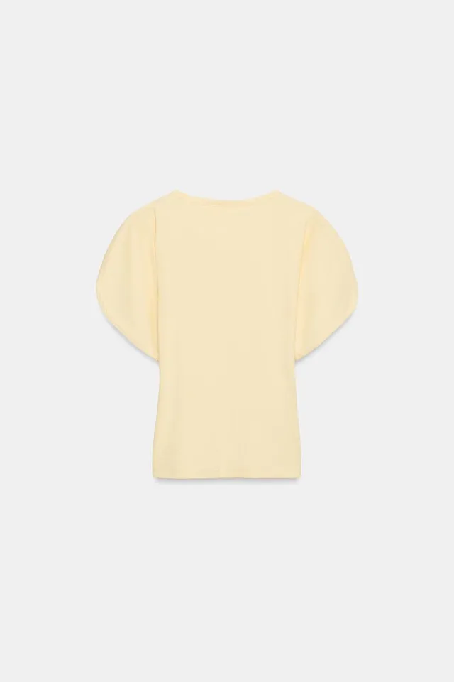 Slim Fit Round Neck Kimono Sleeve T-Shirt (Cotton Blend) – image 6