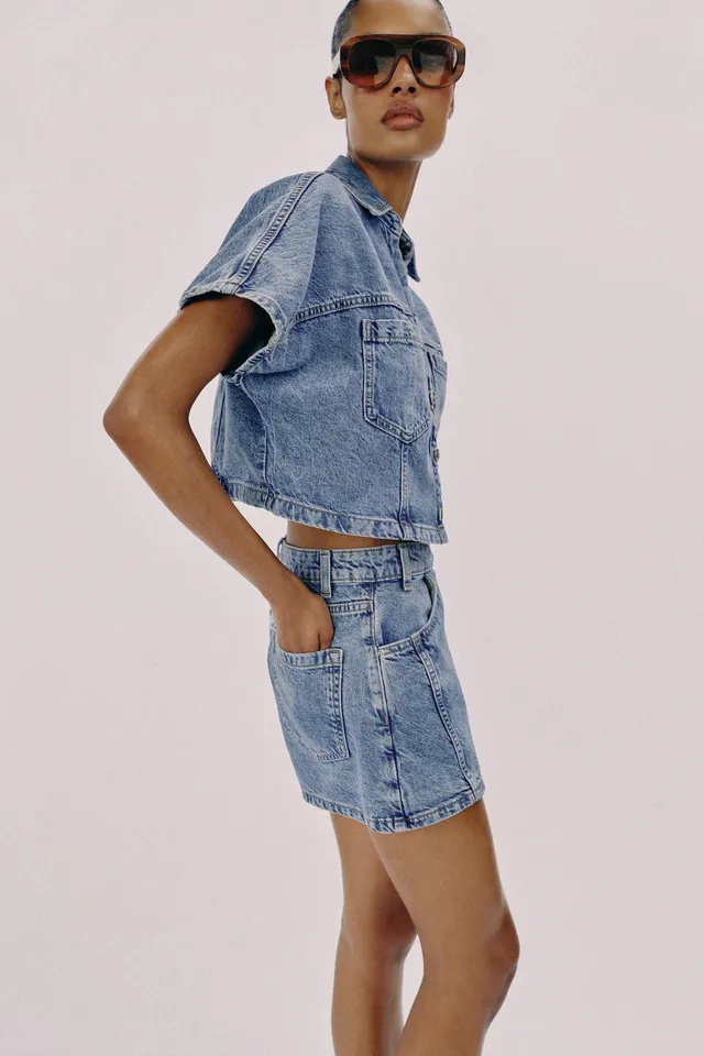 Z1975 Short Denim Shirt – image 4