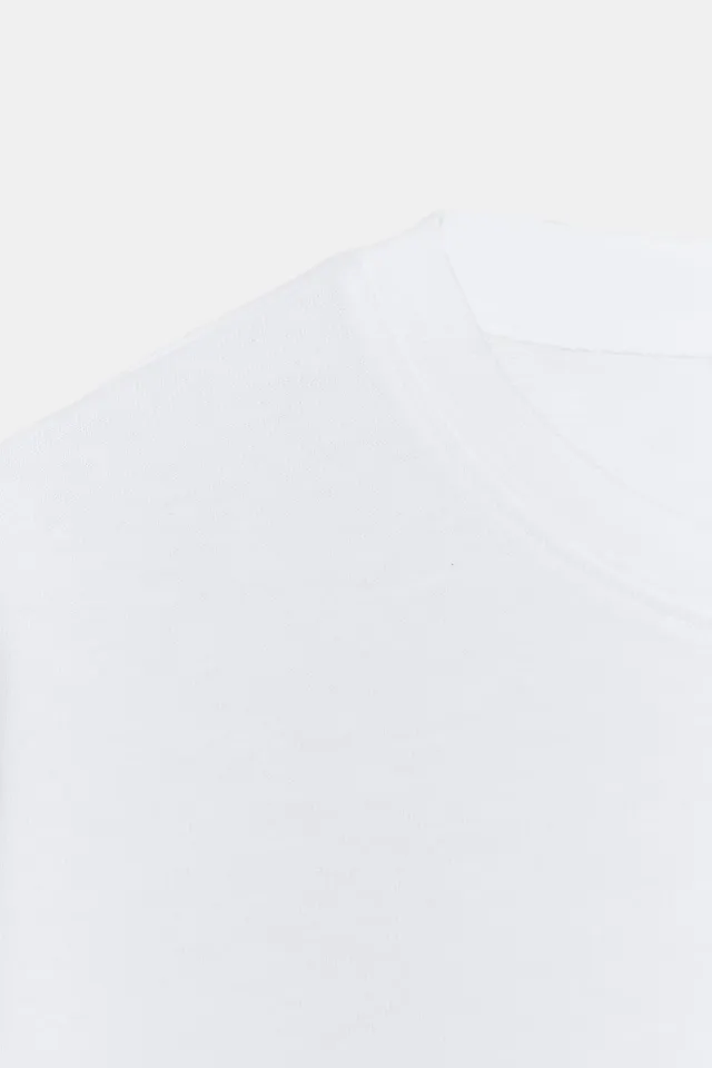 Oversize Crop T-Shirt - Cotton Pullover Top for Adults – image 6