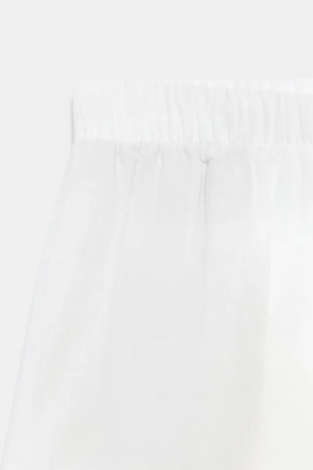 SHORTS مطرز بالكتان ZW COLLECTION – صورة 8