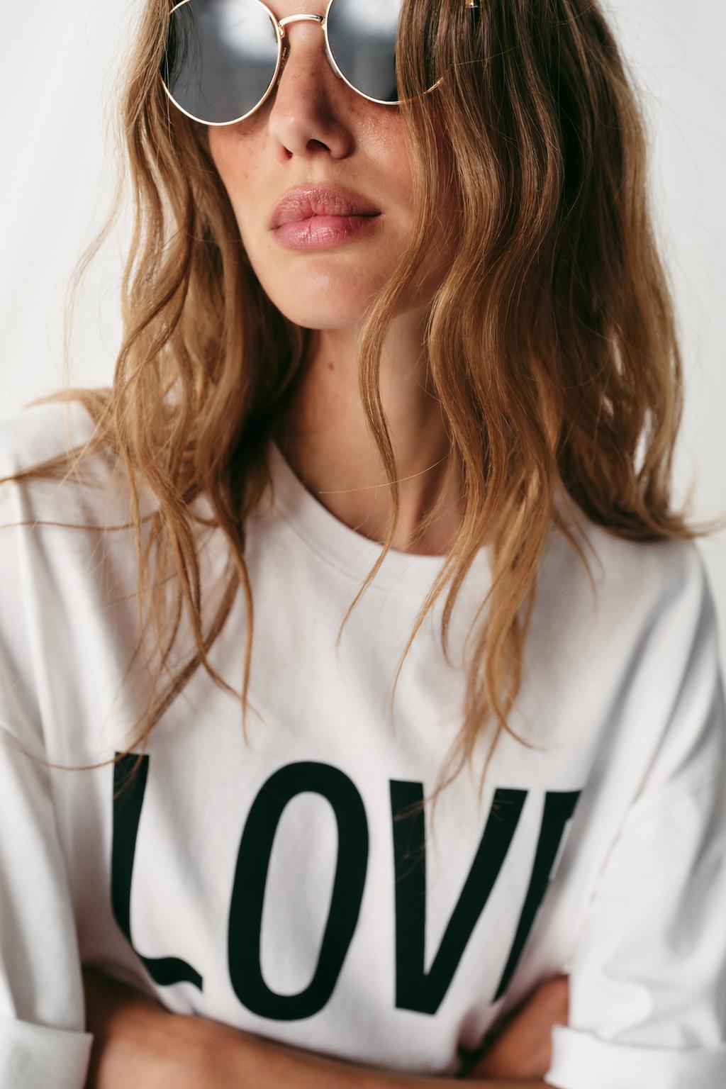 تيشرت OVERSIZE بنص
