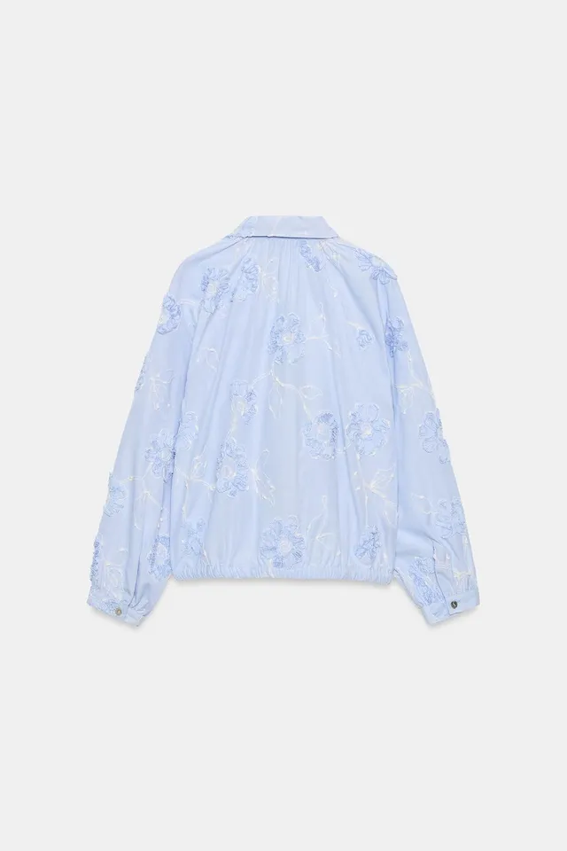 Floral Embroidered Shirt – image 4