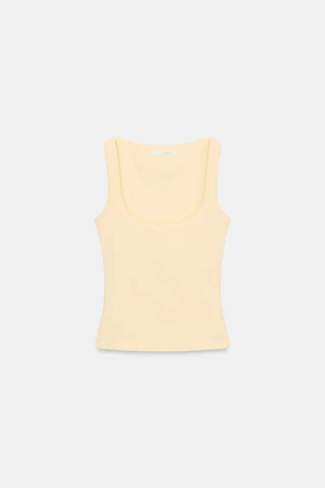 Cotton Sleeveless T-Shirt – image 6
