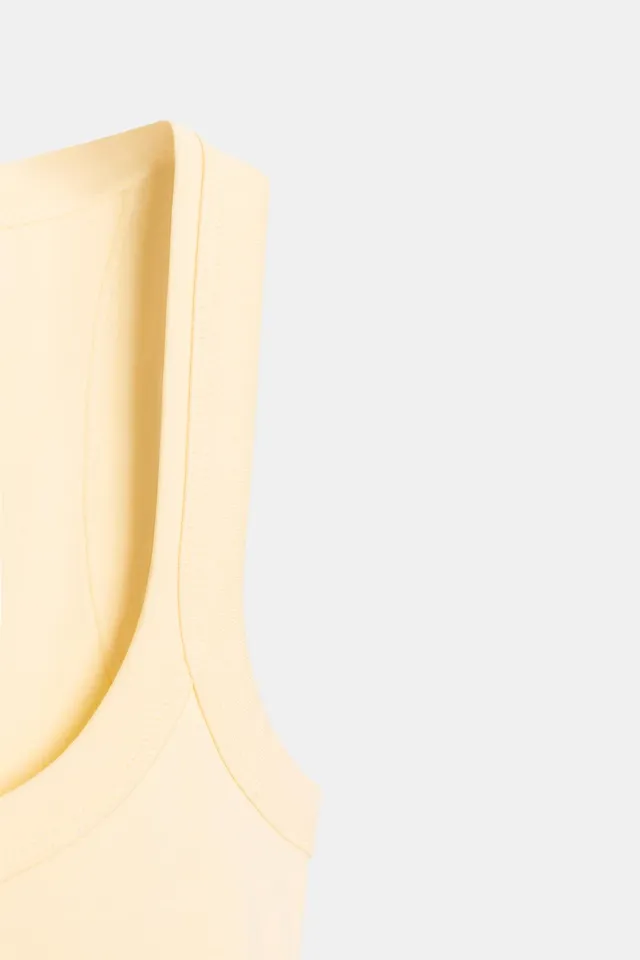 Cotton Sleeveless T-Shirt – image 8
