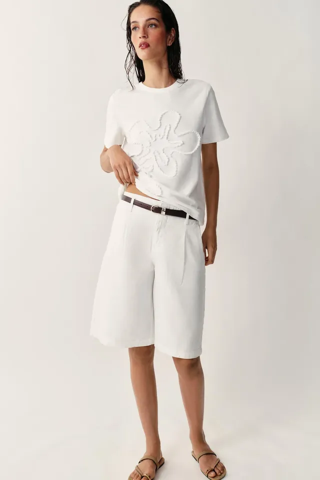 Floral Relief T-Shirt