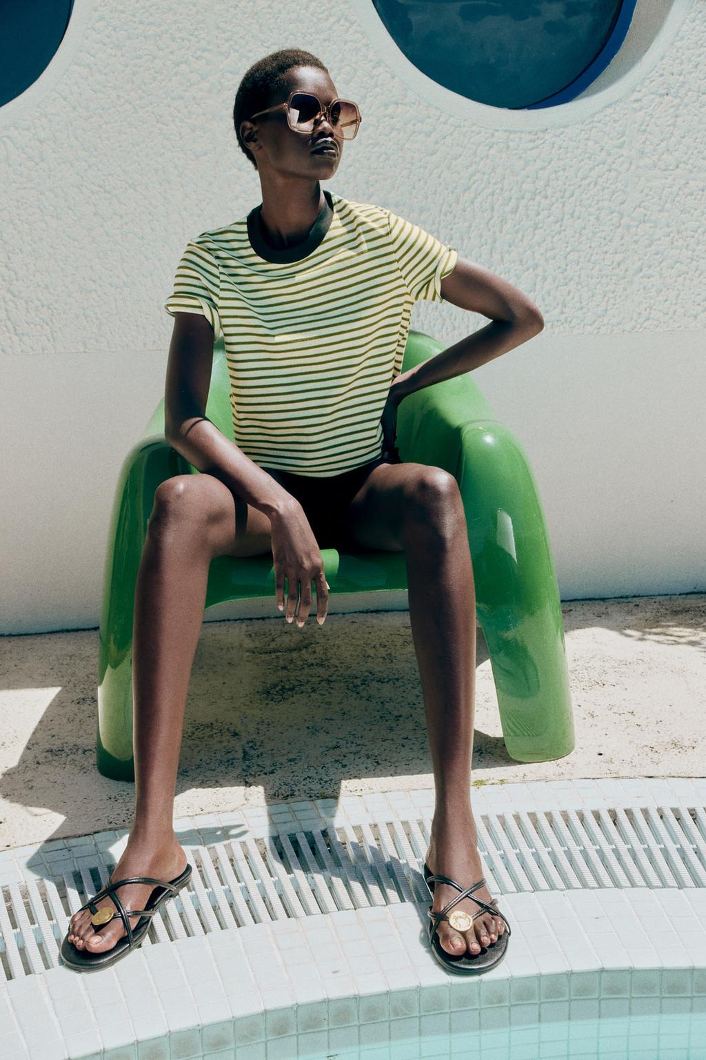 Striped Short Sleeve T-Shirt