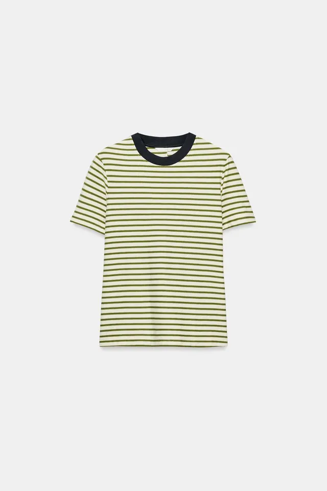 Striped Short Sleeve T-Shirt – image 4