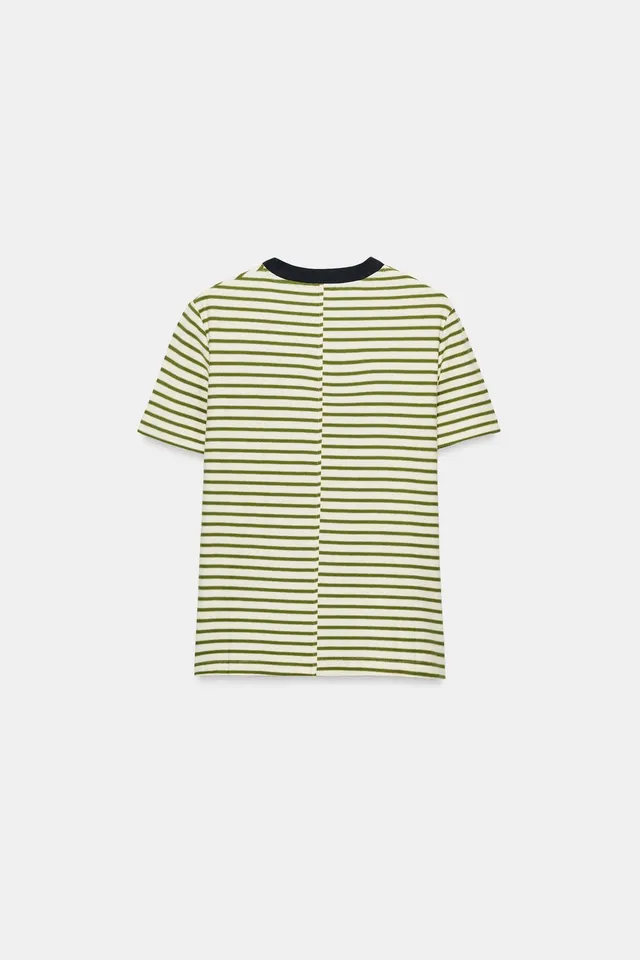 Striped Short Sleeve T-Shirt – image 5