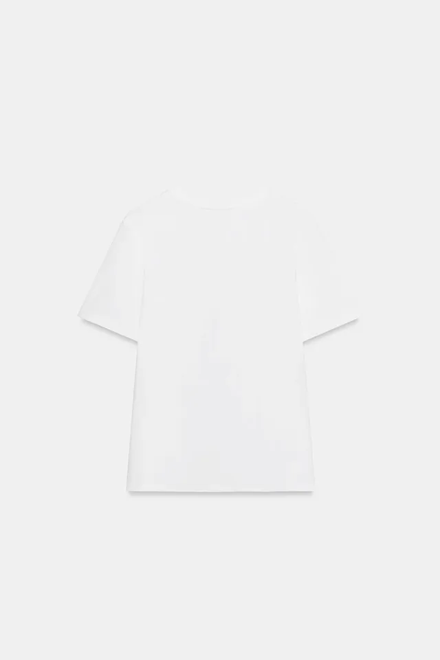 Raised Floral T-Shirt – image 5