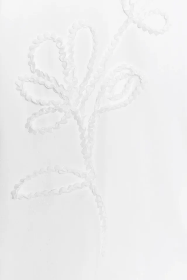 Raised Floral T-Shirt – image 6