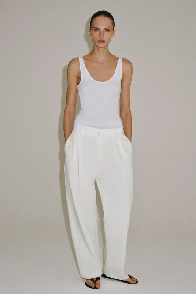 Cotton Strappy Top – image 2