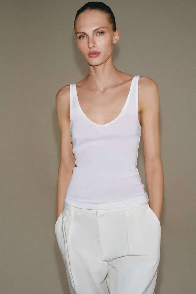 Cotton Strappy Top – image 4