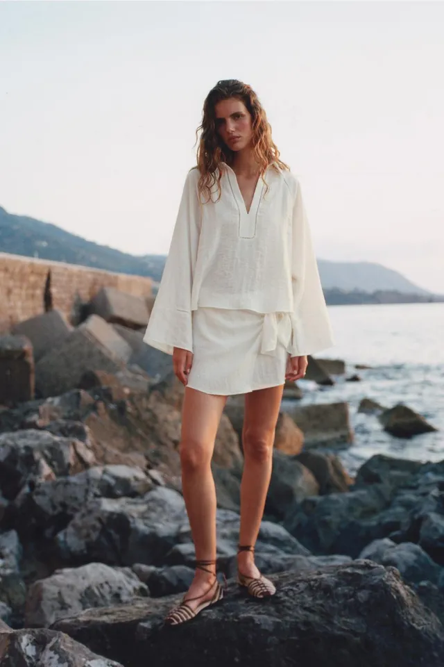 Lace Trim Shirt – image 5