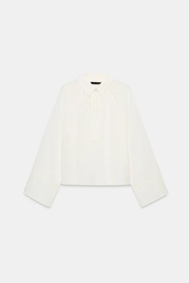 Lace Trim Shirt – image 6