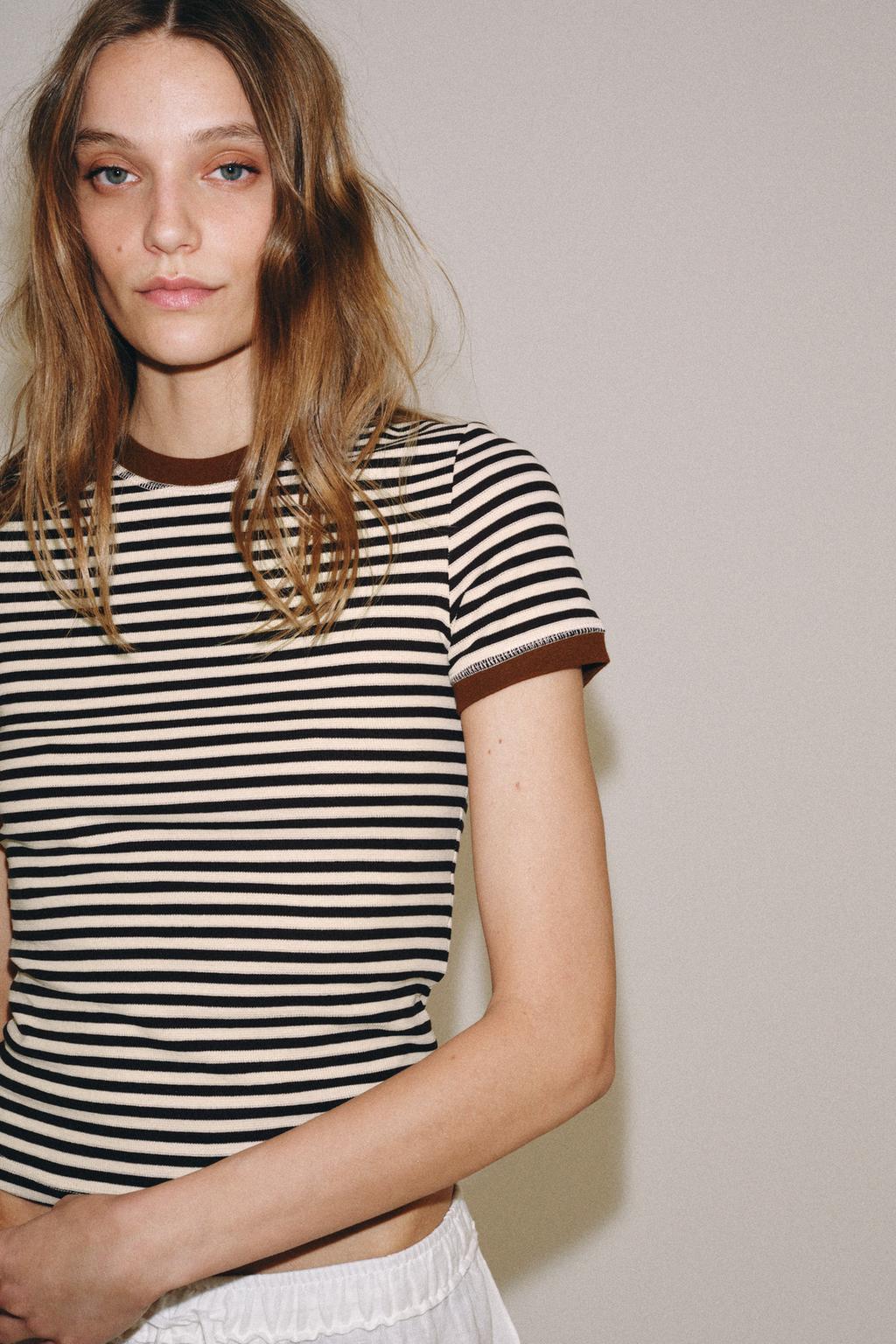 Short Sleeve Striped T-Shirt