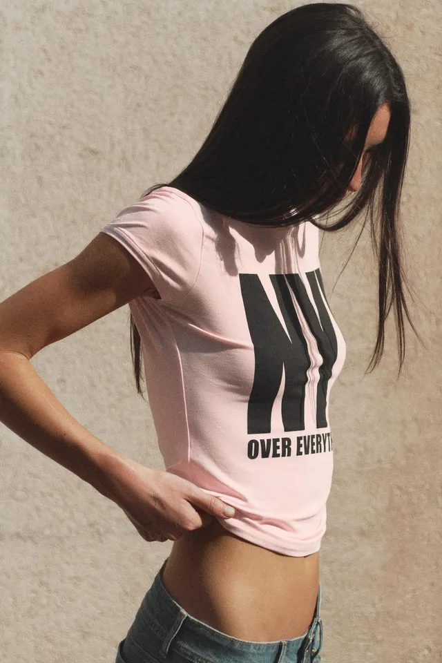 Short Sleeve Slogan T-Shirt – image 2
