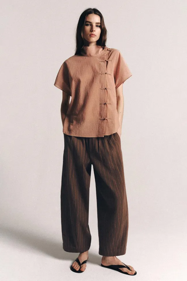 قميص بأزرار عروة ZW COLLECTION