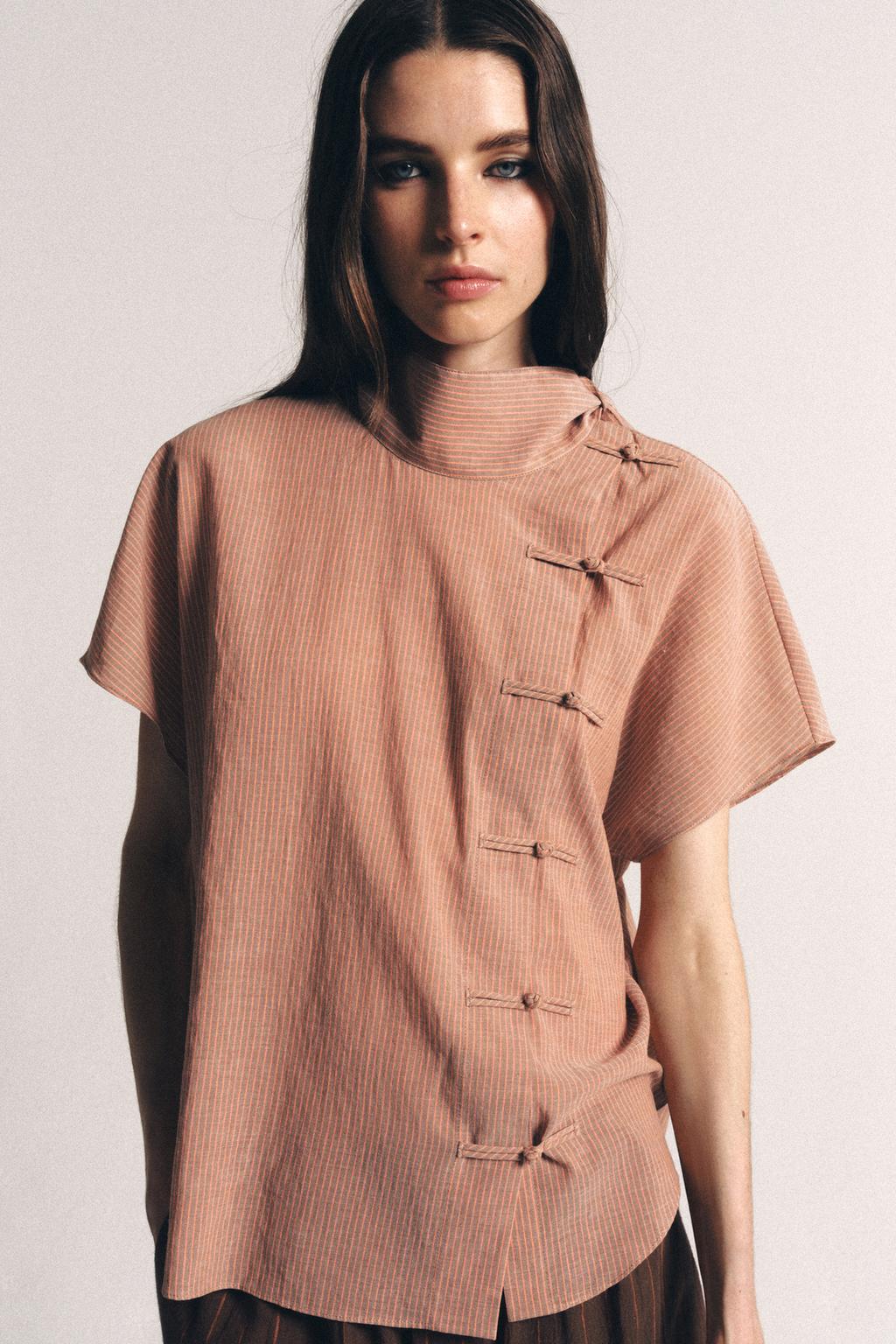 قميص بأزرار عروة ZW COLLECTION
