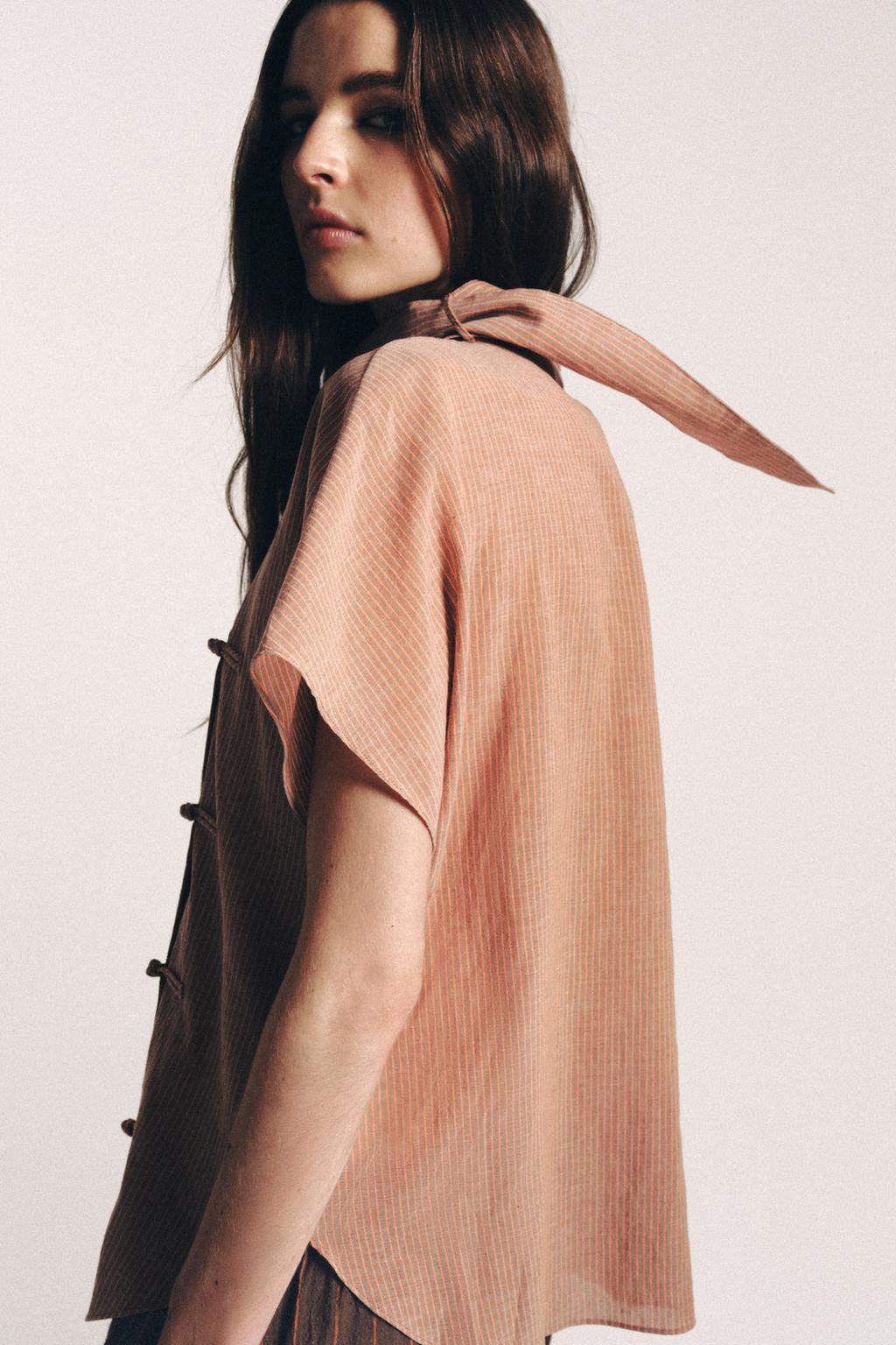 قميص بأزرار عروة ZW COLLECTION