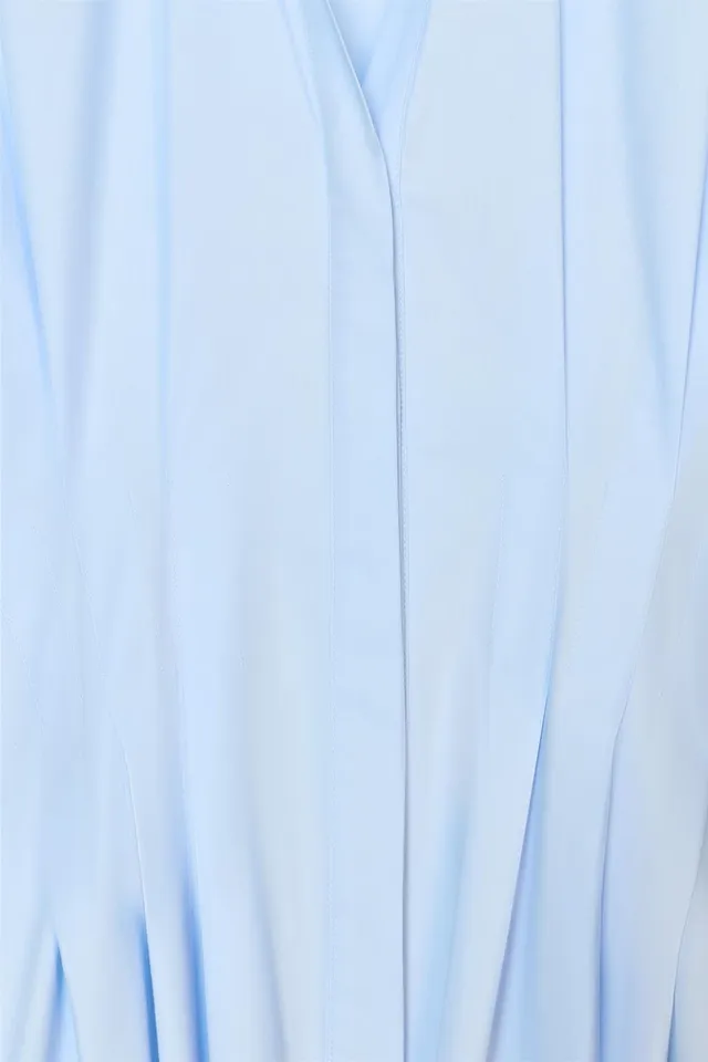 Pleated Poplin Shirt – image 8